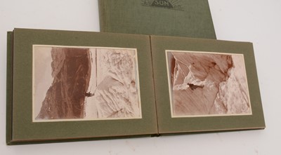 Lot 86 - A collection of early 20th Century photographs detailing a mountain climb though Endgadine in 1907