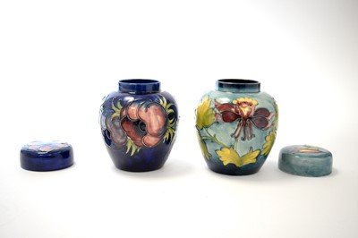 Lot 160 - Two Moorcroft ginger jars and covers
