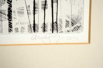 Lot 221 - Anthony Gross - Large Forest | limited edition etching