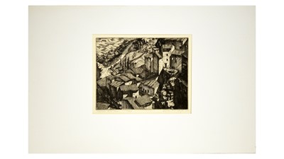 Lot 227 - William Evan Charles Morgan - Italian Hill Town | limited edition engraving