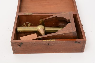 Lot 191 - A brass surveying instrument / theodolite by Thomas Jones of Charing Cross