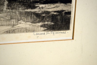 Lot 230 - Leonard Russell Squirrell et al - Three views | etching