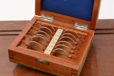 Lot 192 - Collection of early 20th century Opticians Lenses