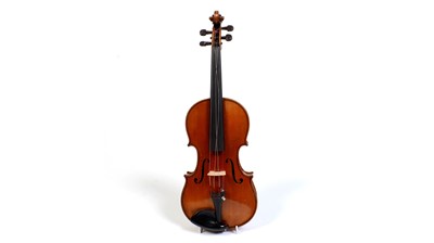 Lot 767A - A Good French Violin Labelled Ch. J.B Collin-Mezin