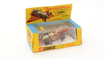 Lot 321 - Corgi Toys Chitty Chitty Bang Bang automatic flip-out wings vehicle