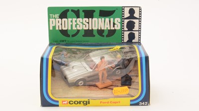 Lot 339 - Corgi Toys Ford Capri "The Professionals" 342