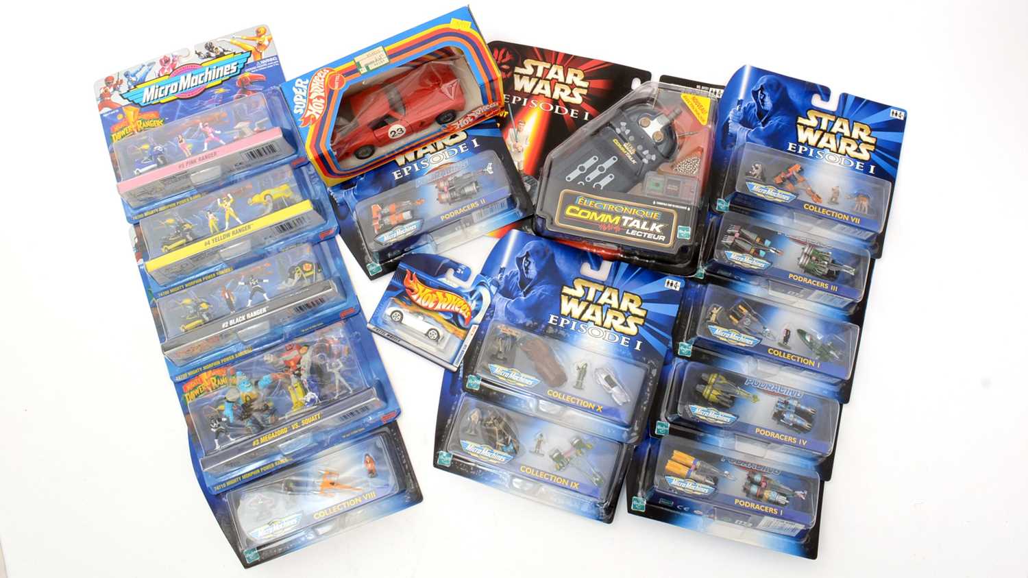 Lot 386 - Micro Machines by Galoop, action figures and vehicles