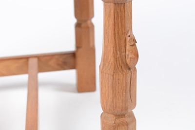 Lot 1349 - Robert 'Mouseman' Thompson of Kilburn: an oak carver chair