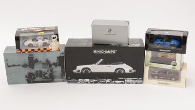Lot 407 - Minichamps diecast model vehicles