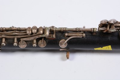 Lot 16 - A Boosey and Hawkes E miniature Clarinet.