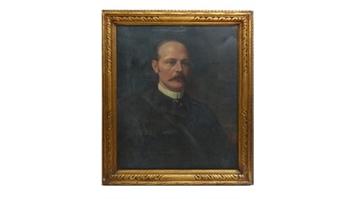 Lot 1063 - 19th/20th Century British School - Portrait of a gentleman | oil