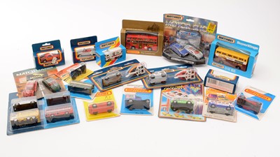 Lot 414 - Matchbox diecast model vehicles, of small scale