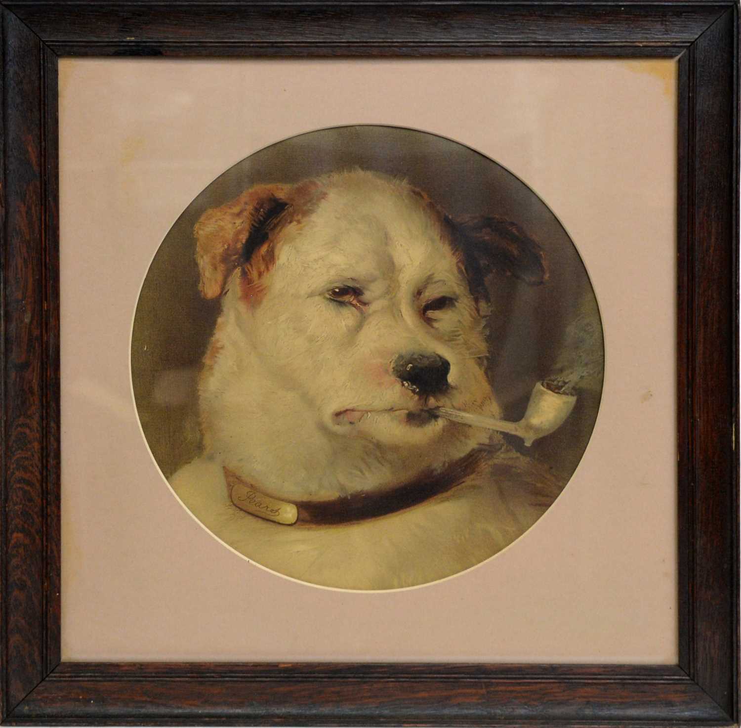 Lot 705 - After Sir Edwin Henry Landseer - A Quiet Pipe | chromolithograph