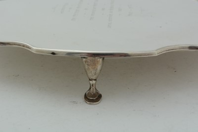 Lot 10 - An Elizabeth II silver salver