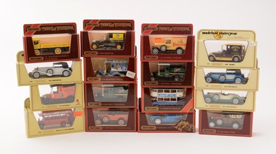 Lot 433 - A collection of Matchbox Models of Yesteryear; and a Leyland Titan TD1 Limited Edition display 0436