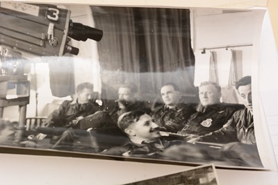 Lot 226 - A Second World War pilot's manuscript diary and photographs