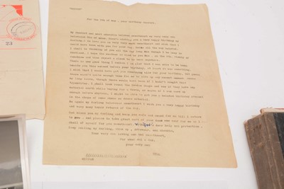 Lot 226 - A Second World War pilot's manuscript diary and photographs