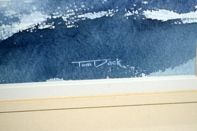 Lot 753 - Tom Dack - Pilot Aboard | watercolour