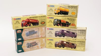 Lot 373 - Corgi Limited Edition Brewery Collection diecast commercial vehicles