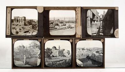Lot 25 - A collection of early 20th century Magic Lantern slides relating to Egypt and The Holy Land/ Israel