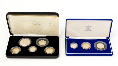 Lot 561 - The Royal Mint United Kingdom 2007 Piedfort Collection Silver Proof five-coin set; and another