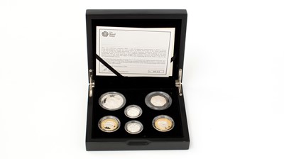 Lot 564 - The Royal Mint United Kingdom 2014 Silver Proof Piedfort six-coin set