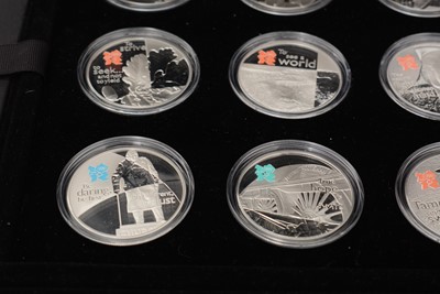 Lot 572 - The Royal Mint United Kingdom A Celebration of Britain Silver Proof Collection
