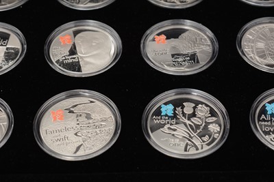 Lot 572 - The Royal Mint United Kingdom A Celebration of Britain Silver Proof Collection