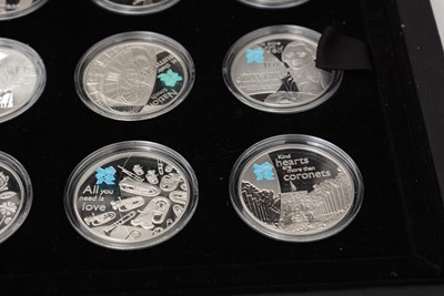 Lot 572 - The Royal Mint United Kingdom A Celebration of Britain Silver Proof Collection