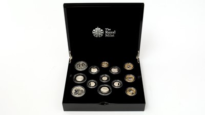 Lot 573 - The Royal Mint United Kingdom 2017 Silver Proof thirteen-coin set