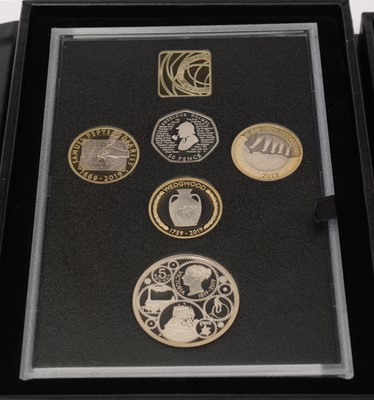 Lot 474 - The Royal Mint United Kingdom 2019 Proof coin set; and two other sets