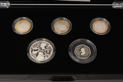 Lot 213 - The Royal Mint United Kingdom 2019 Silver Proof Piedfort commemorative five-coin set