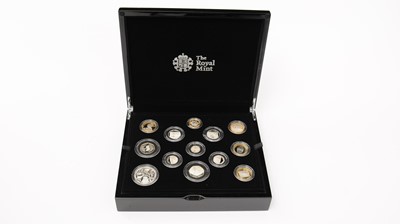 Lot 203 - The Royal Mint United Kingdom 2019 Silver Proof coin set