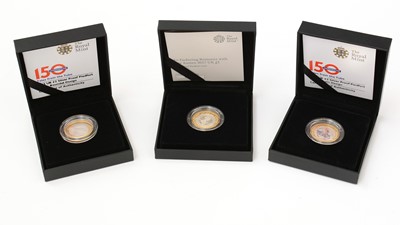 Lot 591 - The Royal Mint United Kingdom £2 Silver Proof Piedfort coins