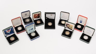 Lot 229 - A selection of The Royal Mint Silver Proof £2 coins