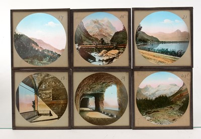Lot 40 - A collection of early 20th Century Magic Lantern Slides