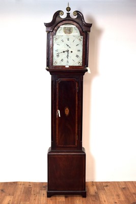 Lot 18 - A 19th Century Scottish longcase/grandfather clock