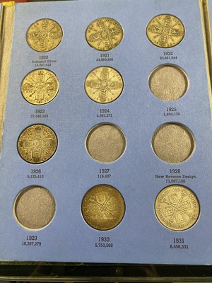 Lot 415 - A collection of mostly first half 20th Century British coinage