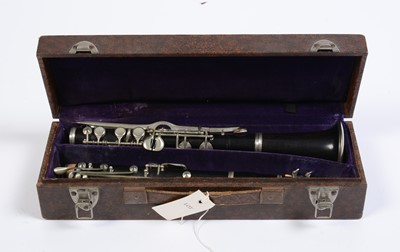 Lot 23 - Selmer 'Console Saxophone fingering Clarinet, circa 1930