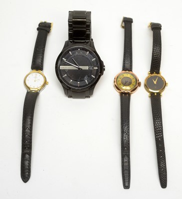 Lot 150 - A 9ct yellow gold, manual wind cocktail watch
