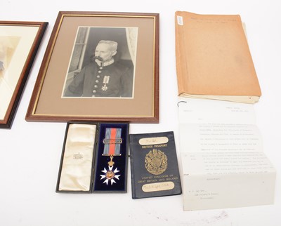 Lot 203 - Companion of the Order of Saint Michael & Saint George awarded to Arthur Hyde Lay