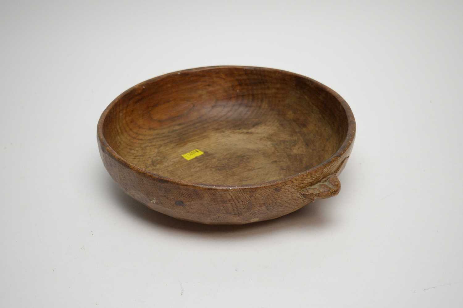 Lot 358 - A Robert ‘Mouseman’ Thompson circular bowl
