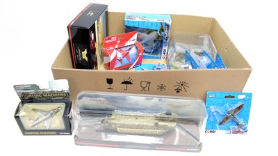 Lot 296 - Corgi The Aviation Archive and other diecast model aircraft and helicopters