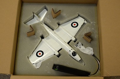 Lot 297 - Air Force 1 1:72 scale diecast model of a T-50 Fighter and a Bravo Delta model aircraft