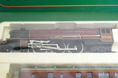 Lot 279 - Hornby 00-gauge model railway Great British Trains R2033 The Royal Scot train and another