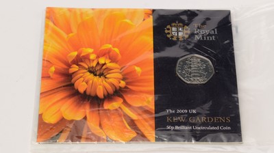 Lot 509 - The Royal Mint United Kingdom 2009 Kew Gardens Brilliant Uncirculated 50p Coin