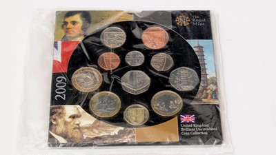 Lot 516 - The Royal Mint United Kingdom Brilliant Uncirculated 2009 Coin Set