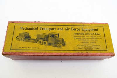 Lot 264 - W. Britain Mechanical Transport and Air Force Equipment