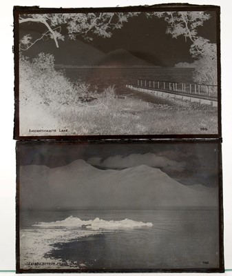 Lot 63 - A collection of early 20th Century glass plate negative slides