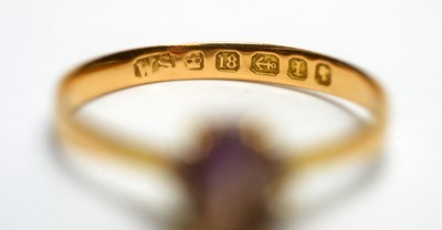 Lot 137 - Three gem set rings